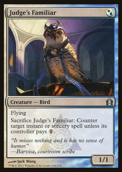 Judge's Familiar